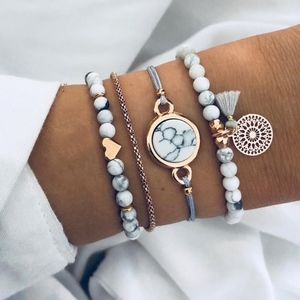 Boho Marble Look Set Summer Favorite